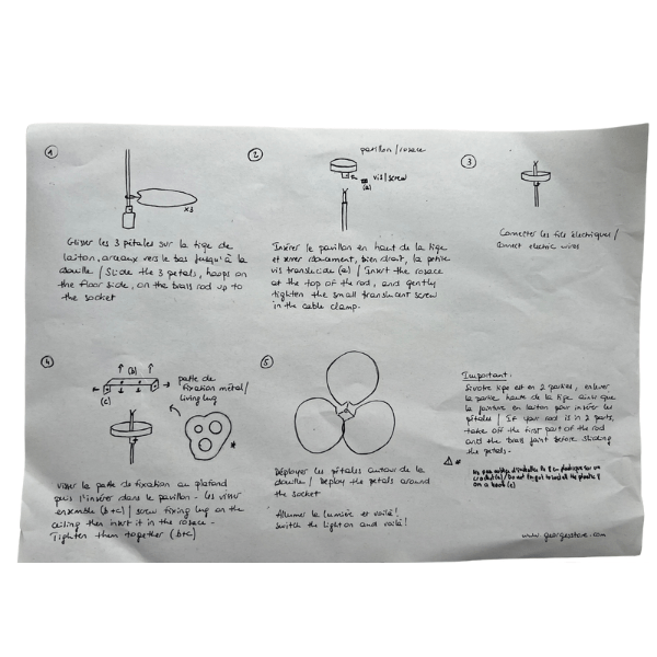 The Original Pendant Petal Light - Small