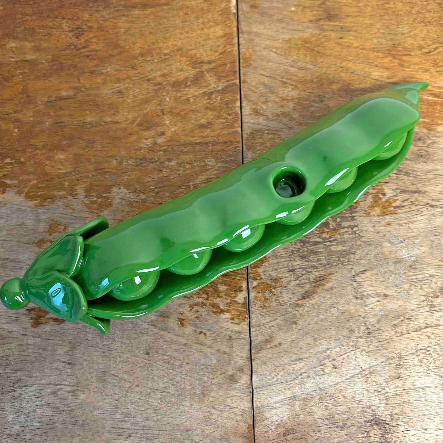 Giant Pea Candlestick Holder