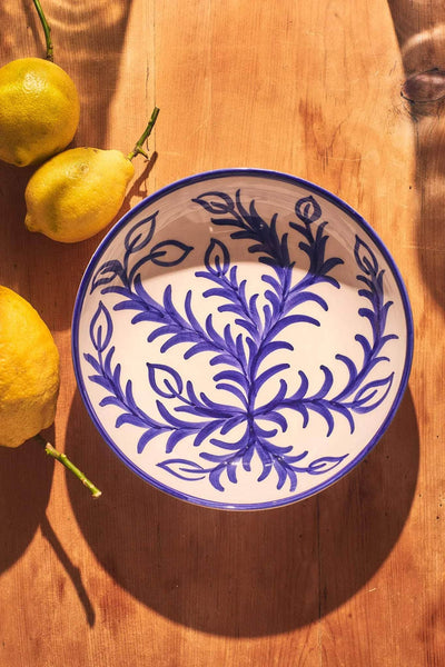 Blue Vina Large Bowl