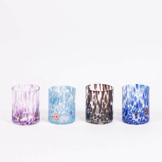 Straight Murano Tumbler | Smoke