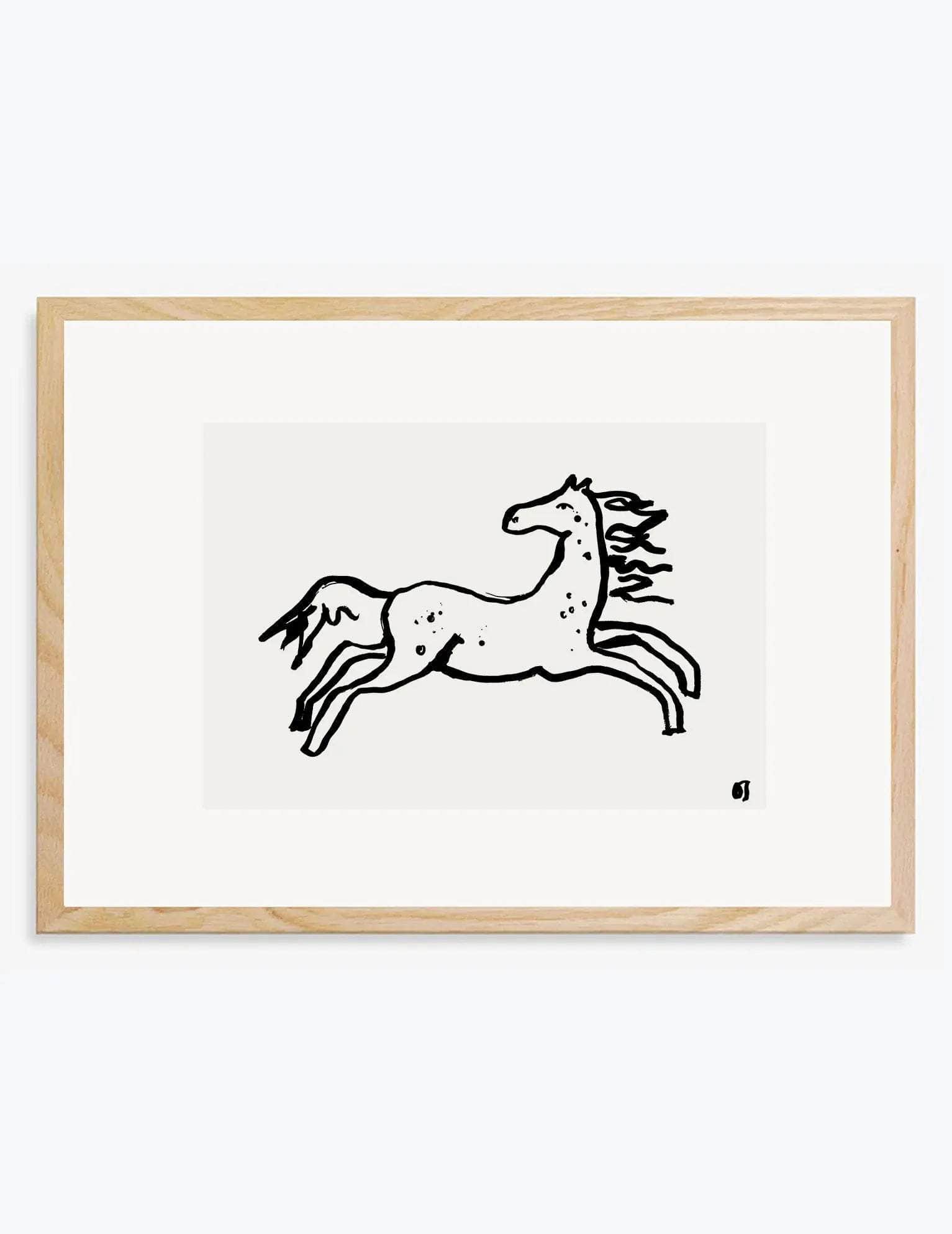 Canter Art Print