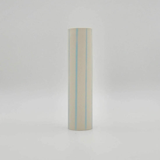 Striped Vase Blue