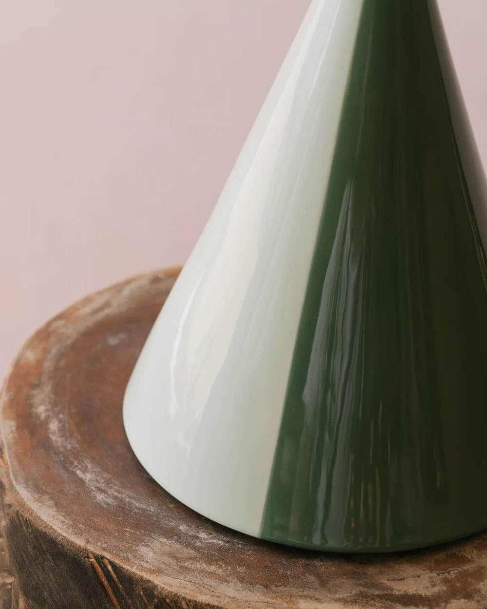 Caterina Forest Green + Celadon Table Lamp (Pastel)