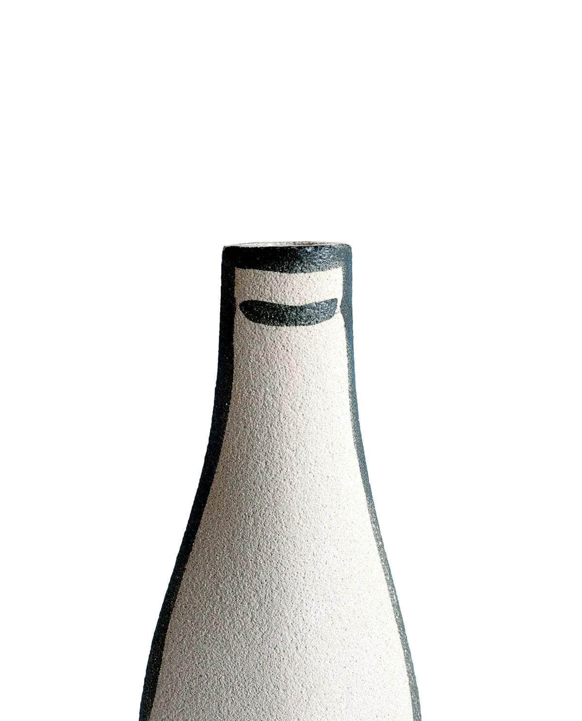 Ceramic Vase ‘Morandi Bouteille - Black’