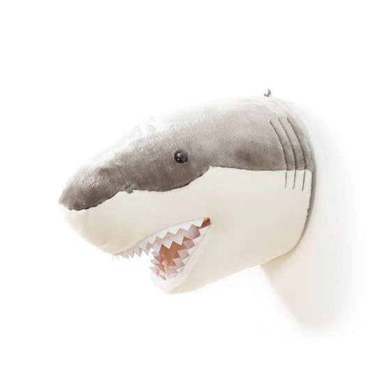 Jack the Shark Wall Mounted Plush Head