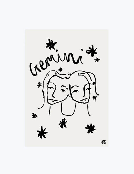 Gemini Art Print