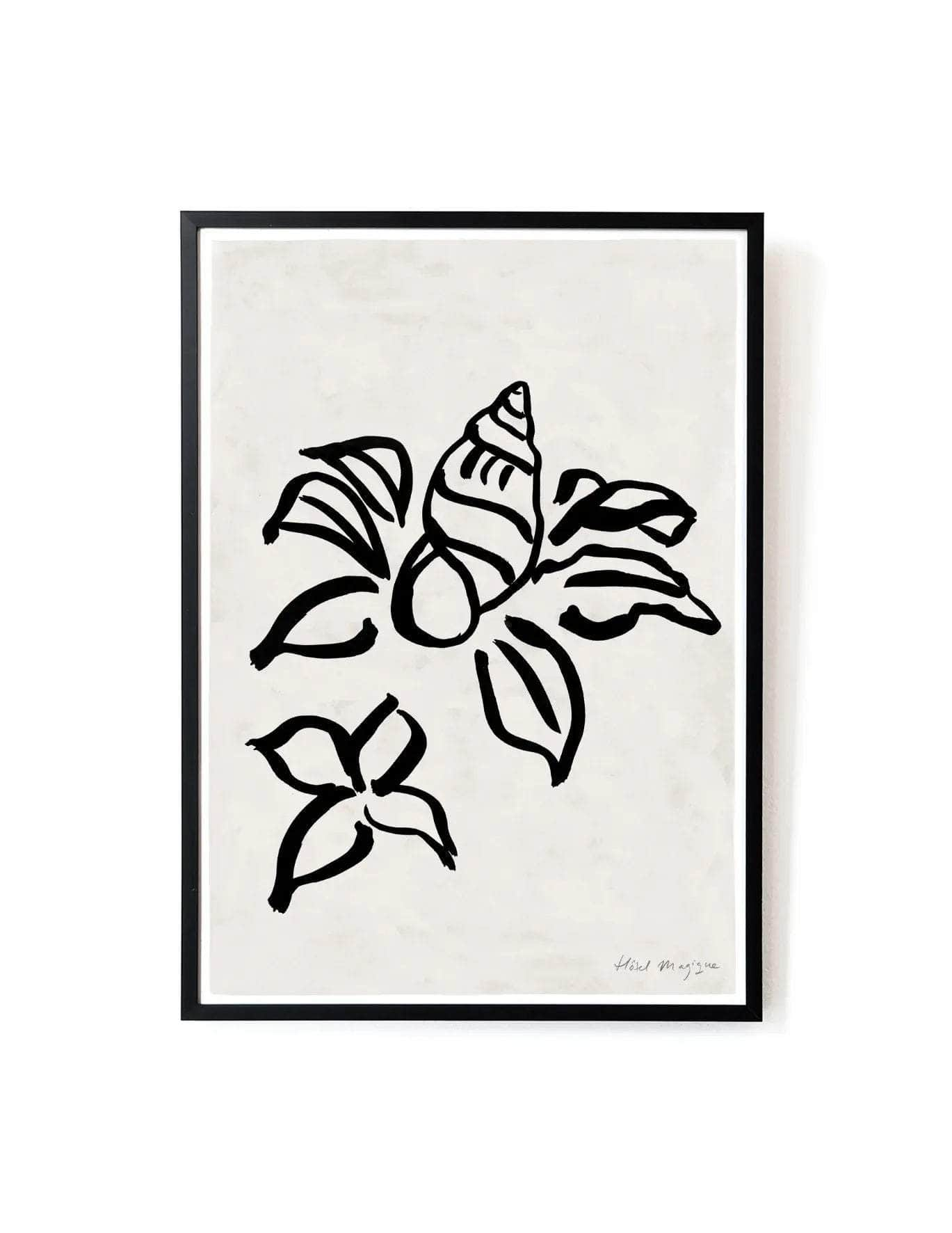 Shell Flower Art Print