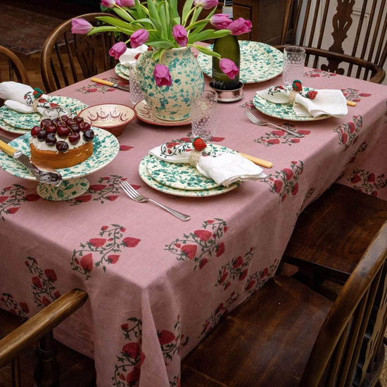 Fraises Des Bois Tablecloth