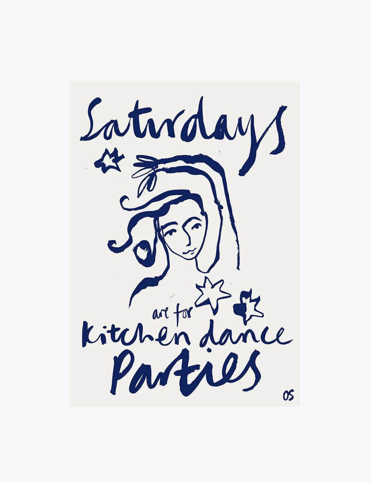 Saturday | Wall Art Print