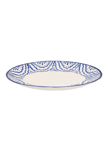 Large Blue Platter