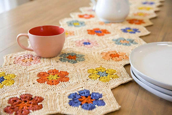 Flower Table Runner