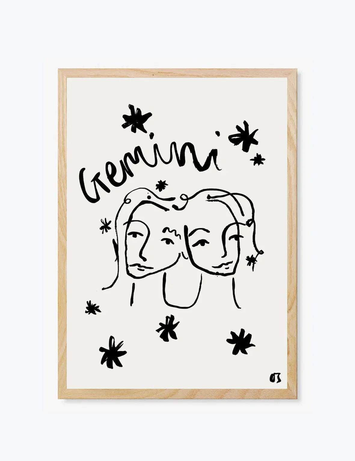 Gemini Art Print