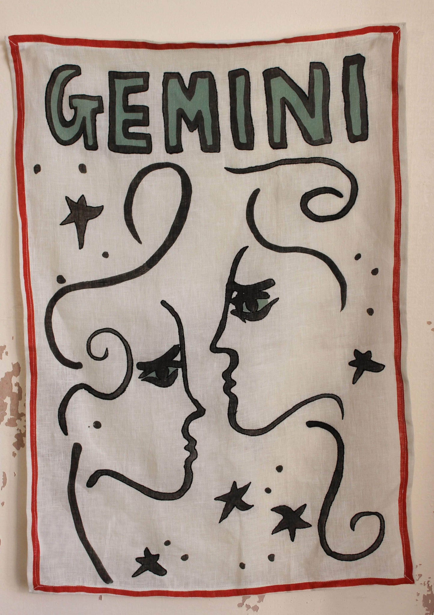 Gemini Tea Towel