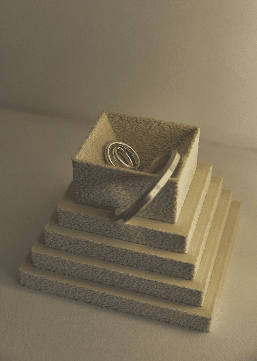 Petite Pyramide Sculpture/Trinket Tray