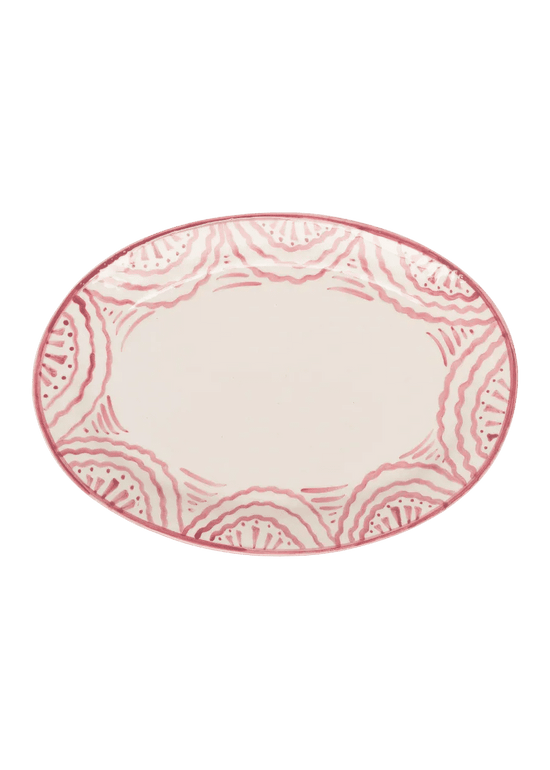 Large Pink Platter