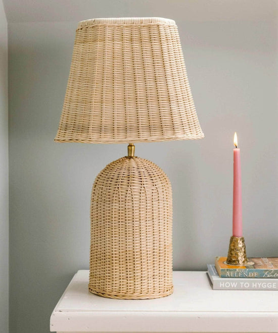 Load image into Gallery viewer, Retro Rattan Lampshade
