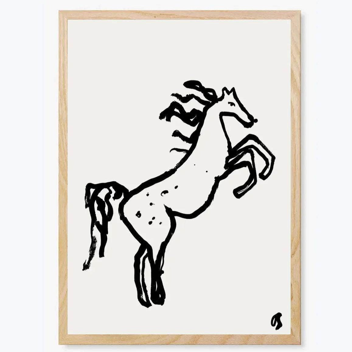 Wild Horse Art Print