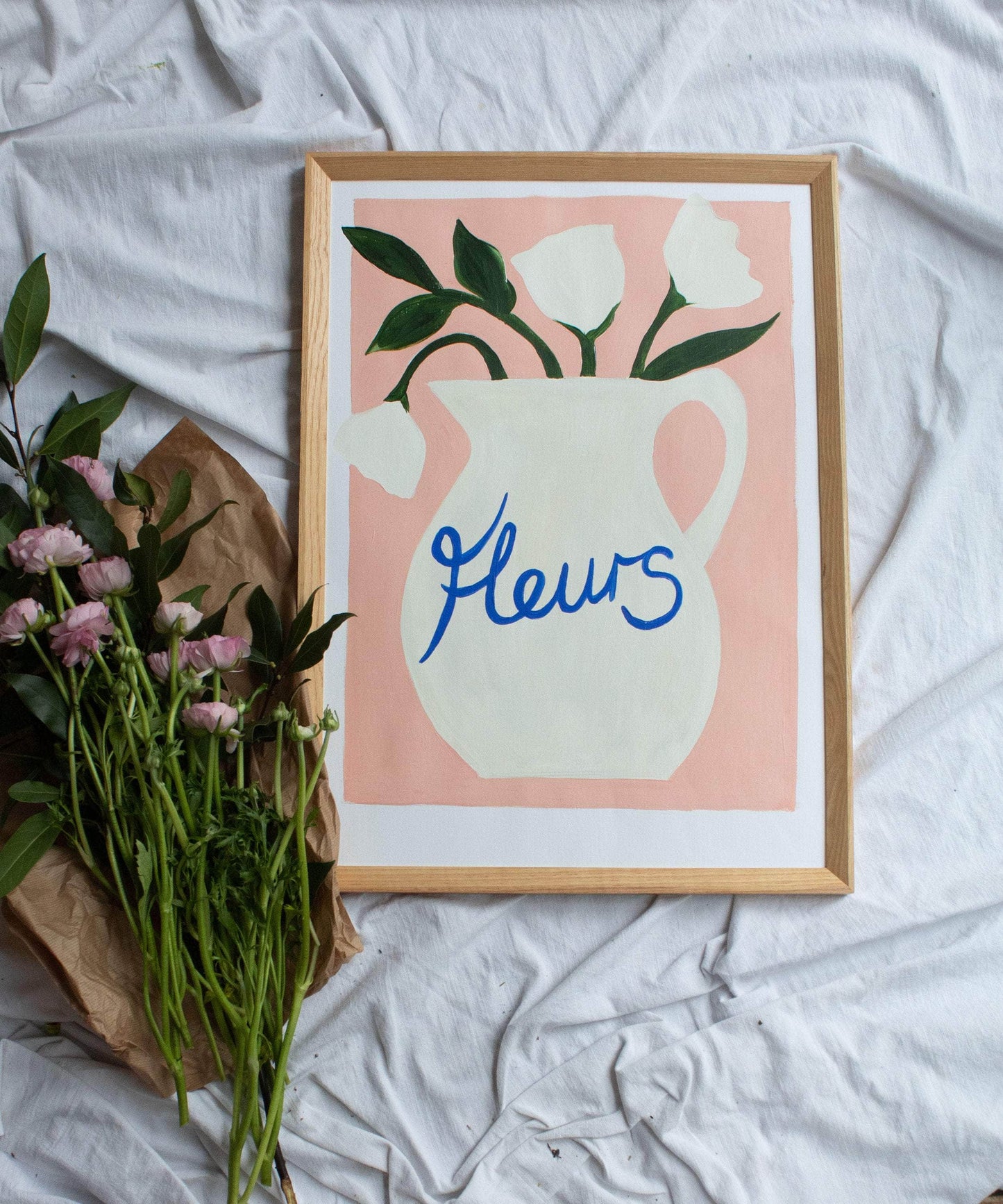 Load image into Gallery viewer, Fleurs- Original painting
