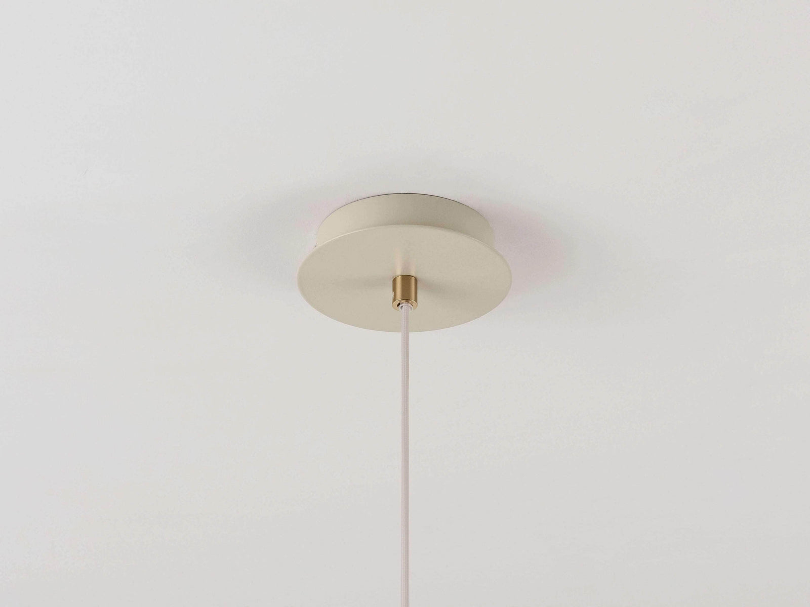 Sand cone pendant ceiling light