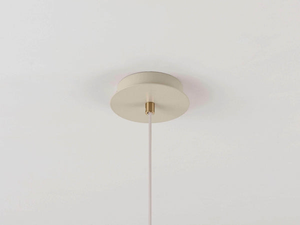 Sand cone pendant ceiling light