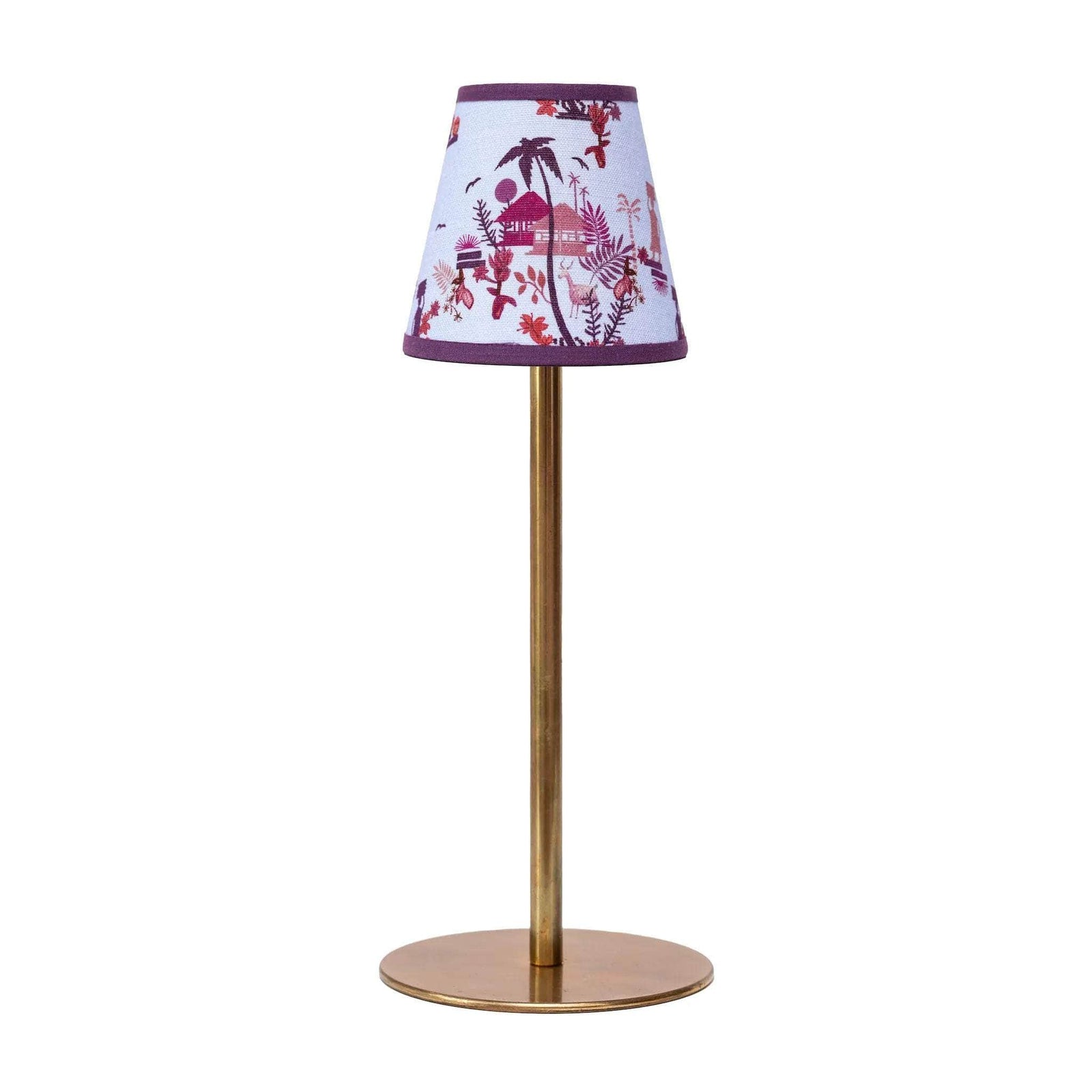 Laramee | 5" Mauve Candle Clip Lampshade
