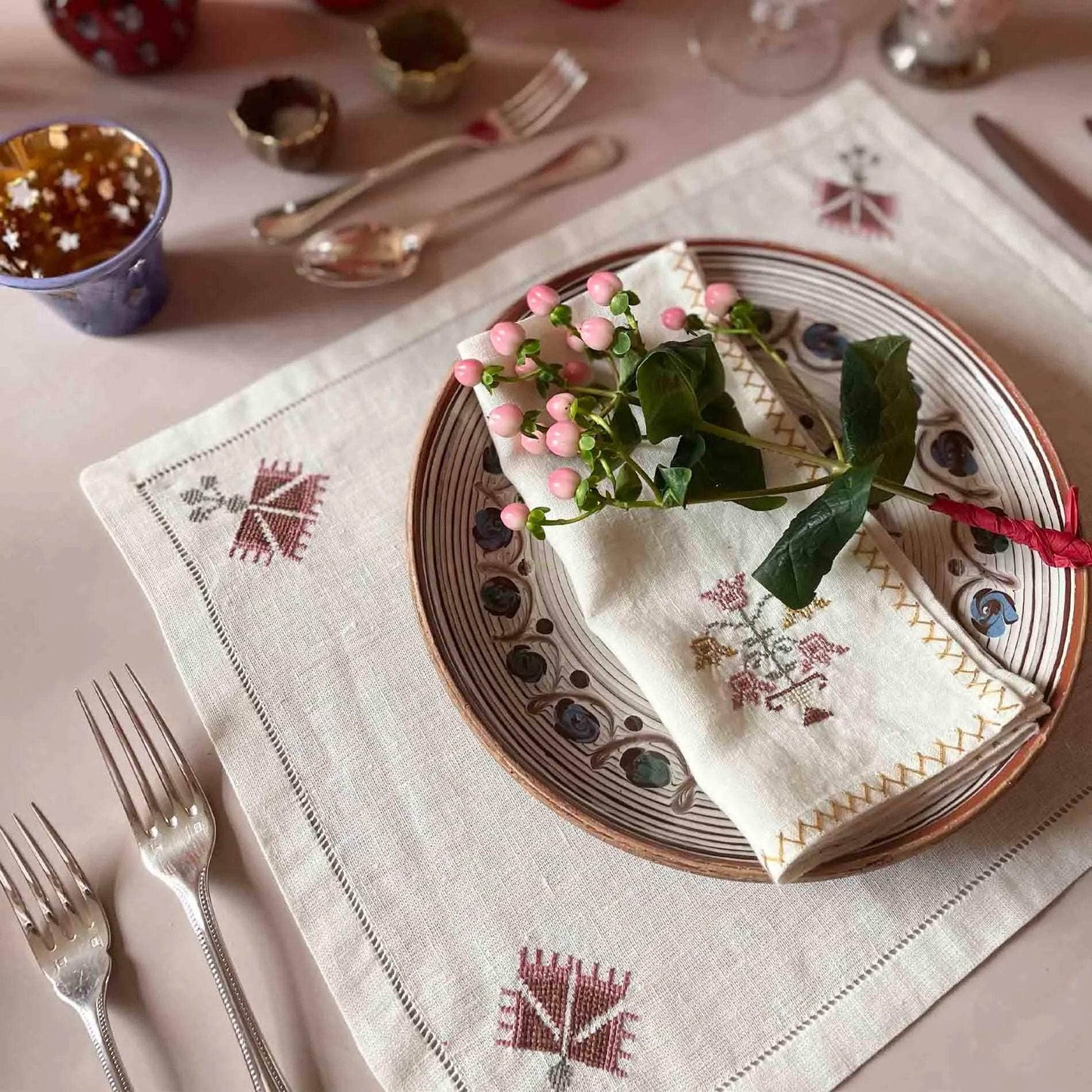 Ottoman Carnation Placemat