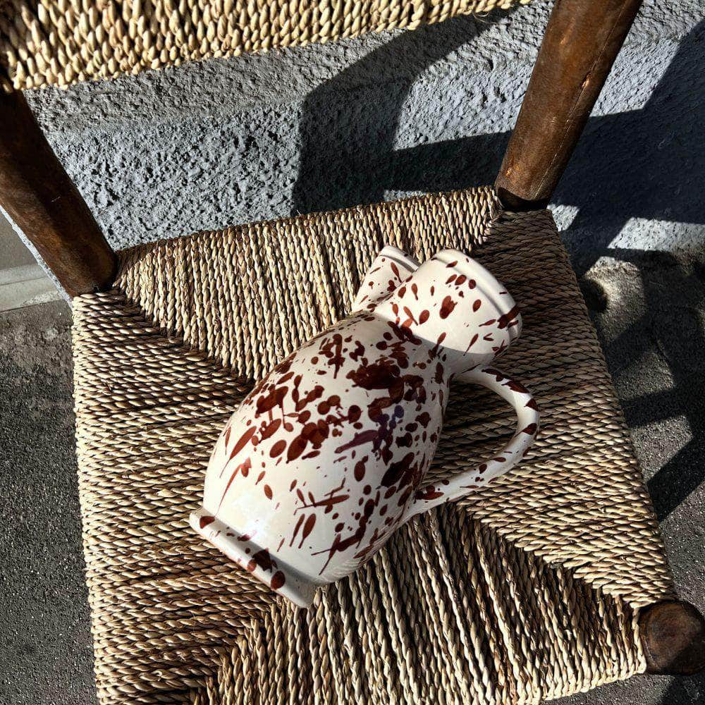 Terra Macchiato Pitcher