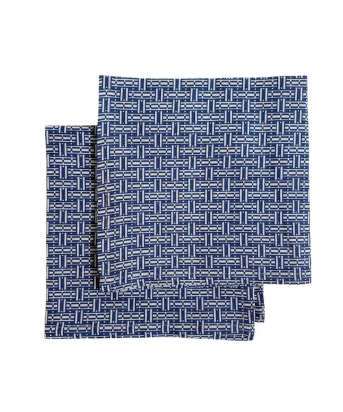 Linen Parquet Napkins | Set of 4
