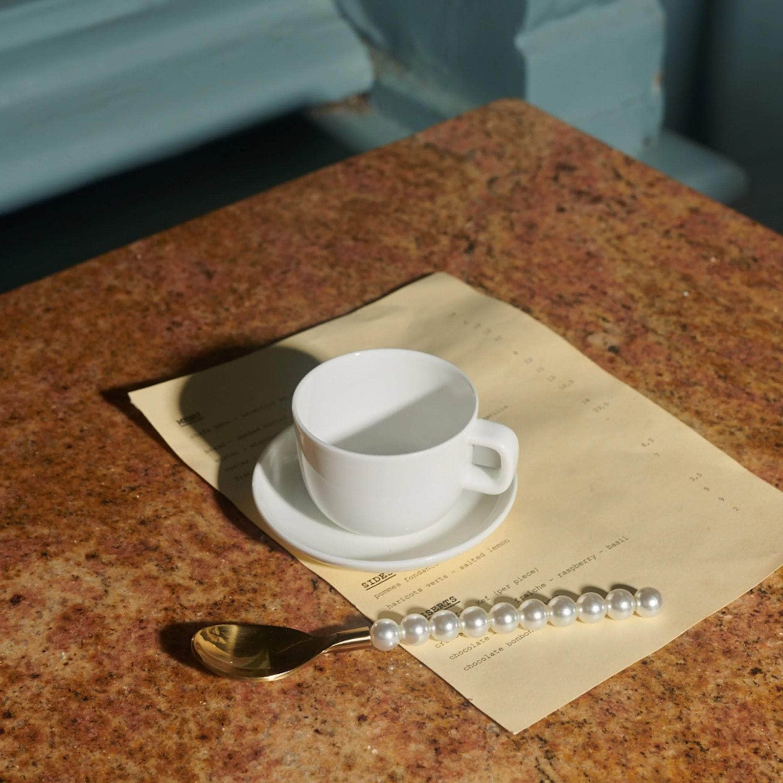 Set of Two Pearl Spoons