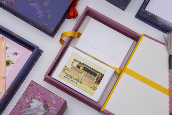 Load image into Gallery viewer, Didi Mara Pink A5 Portfolio Box
