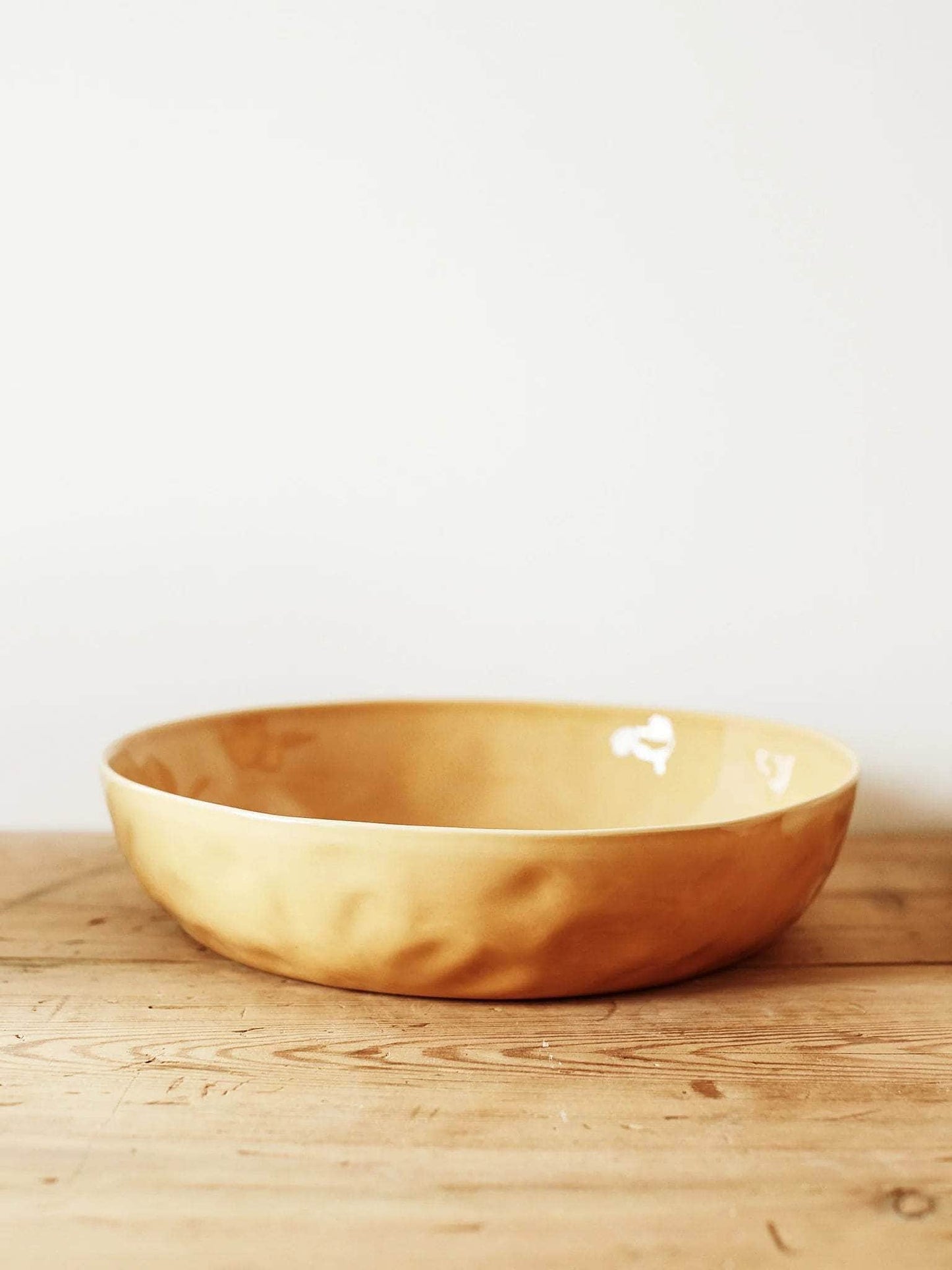 Load image into Gallery viewer, Large serving bowl in Dijon
