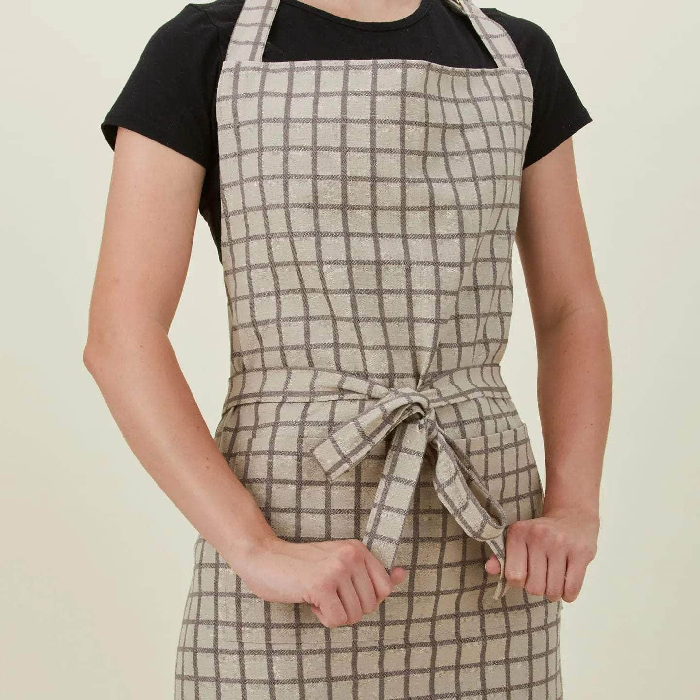 Essential Yarn Dyed Check Apron