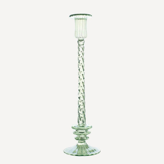 Load image into Gallery viewer, Thebes Glass Candlestick
