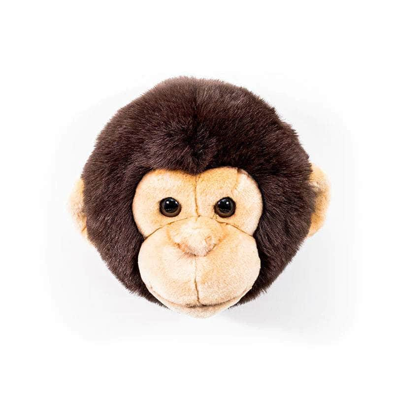 Joe the Monkey Wall Mounted Plush Head