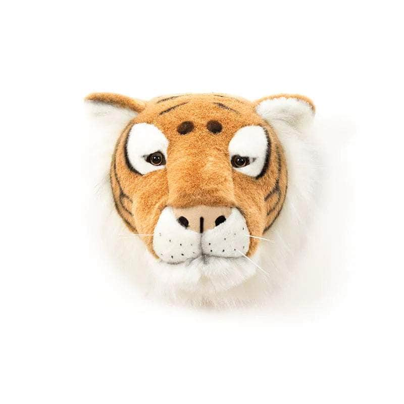 Felix the Tiger Wall Mounted Plush Head