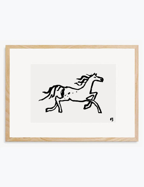 The Trot Art Print