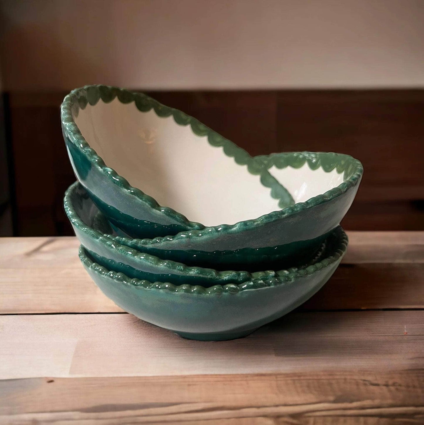 The Six-Piece Hand-Painted Pasta Pottery Collection