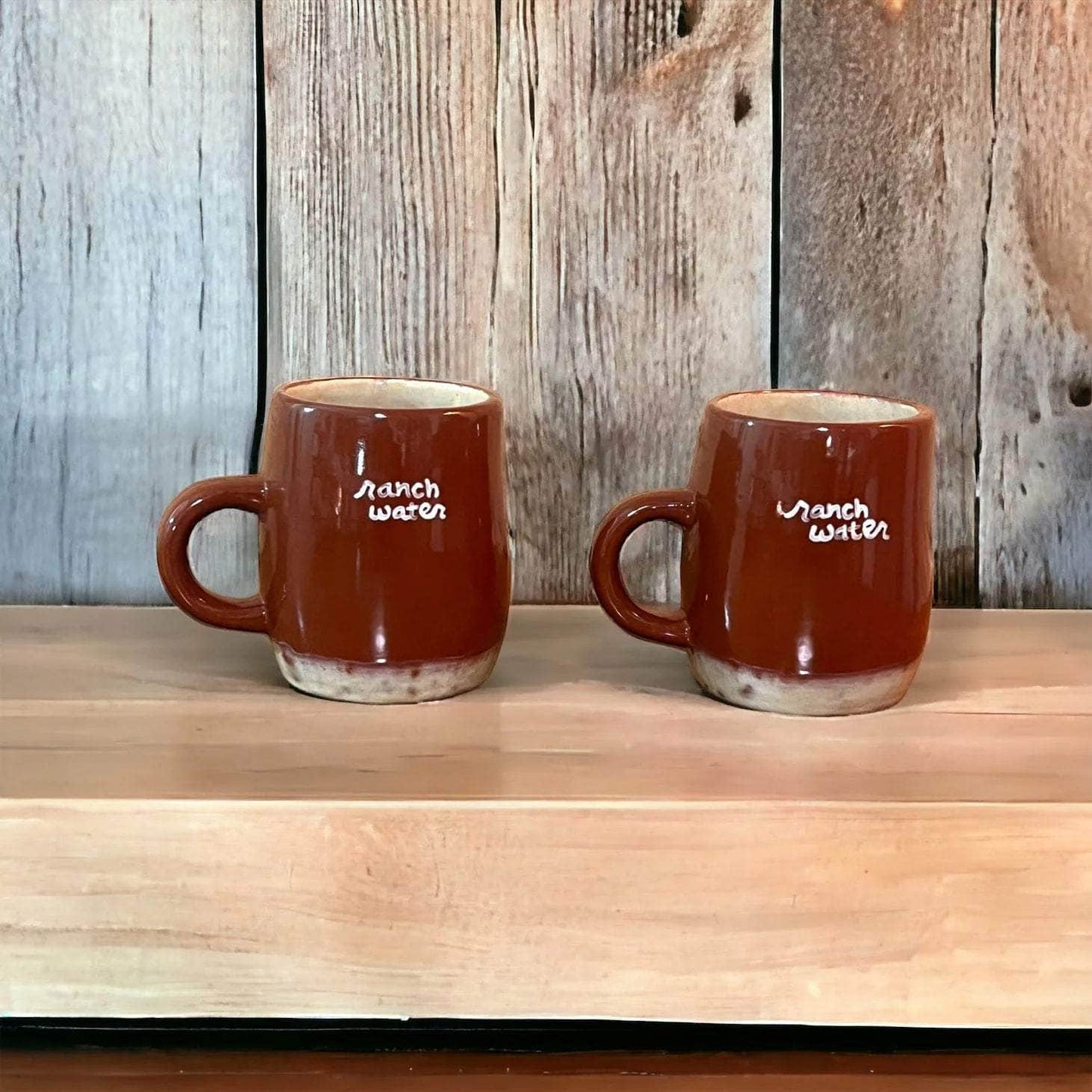 "Ranch Water" Coffee Mugs - Set of Two