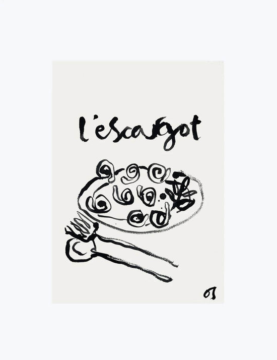 L'Escargot | Wall Art Print