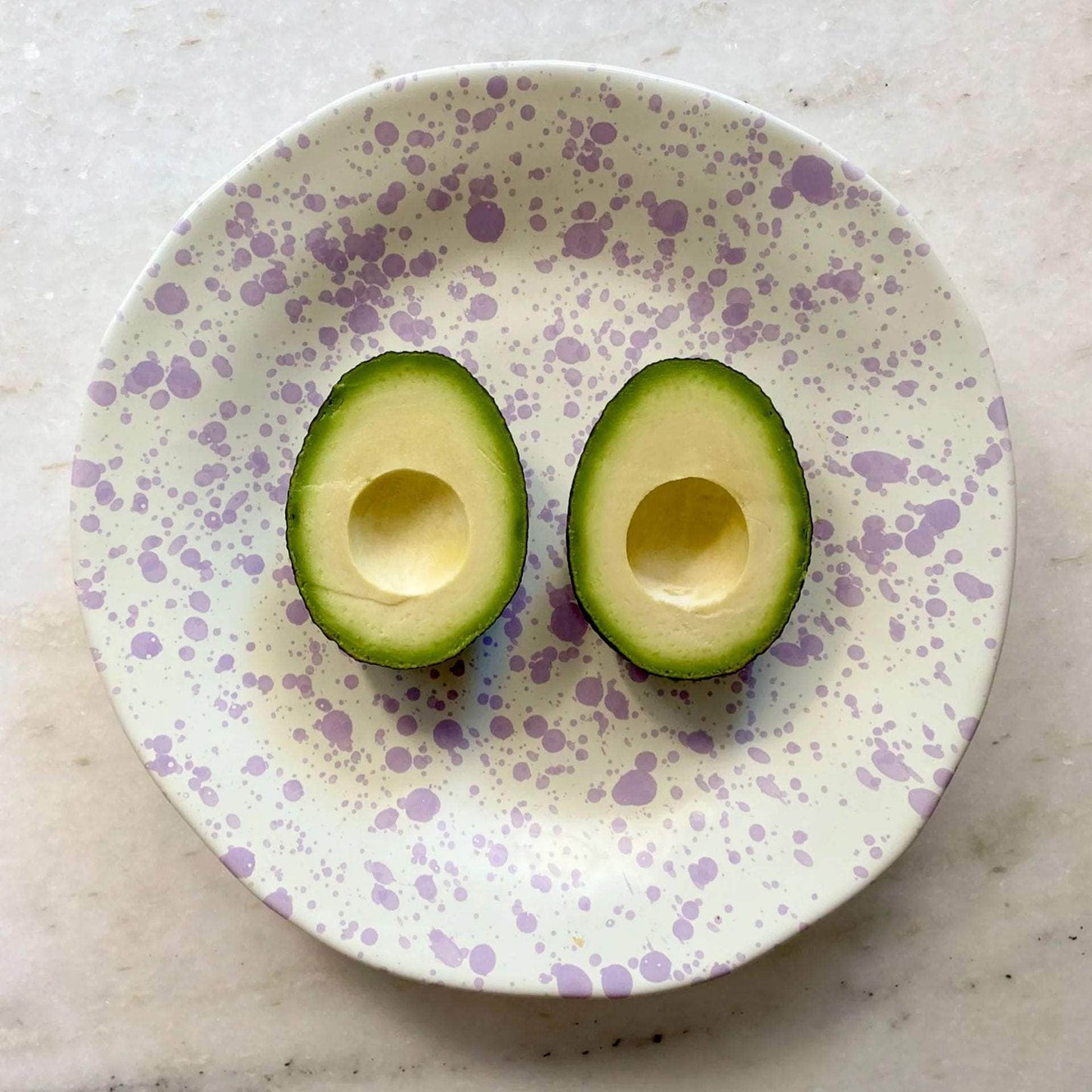 Lilac Shallow Serving Bowl