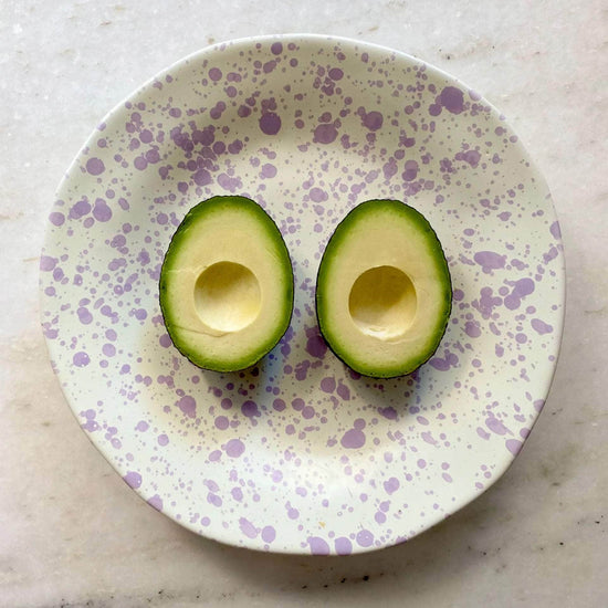 Lilac Shallow Serving Bowl