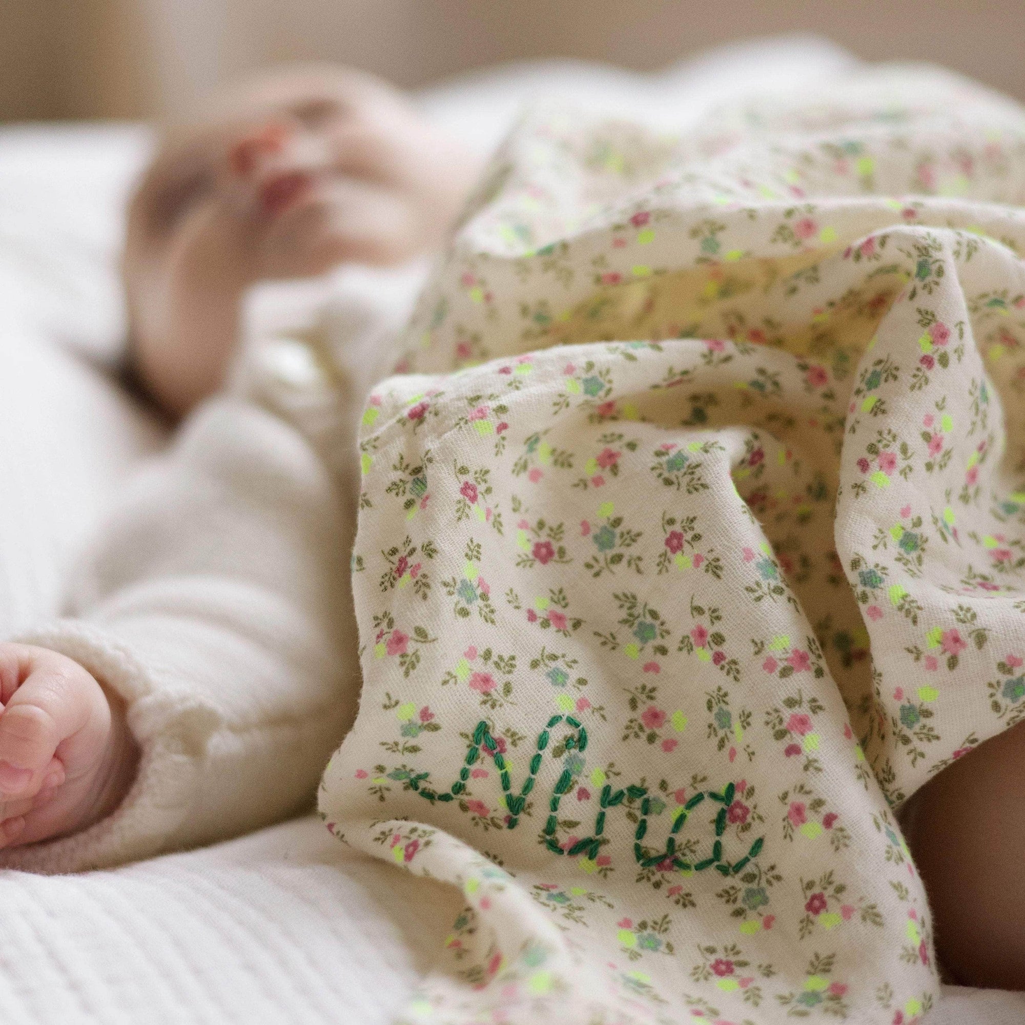 Baby's Flowers Swaddles | Set of 2