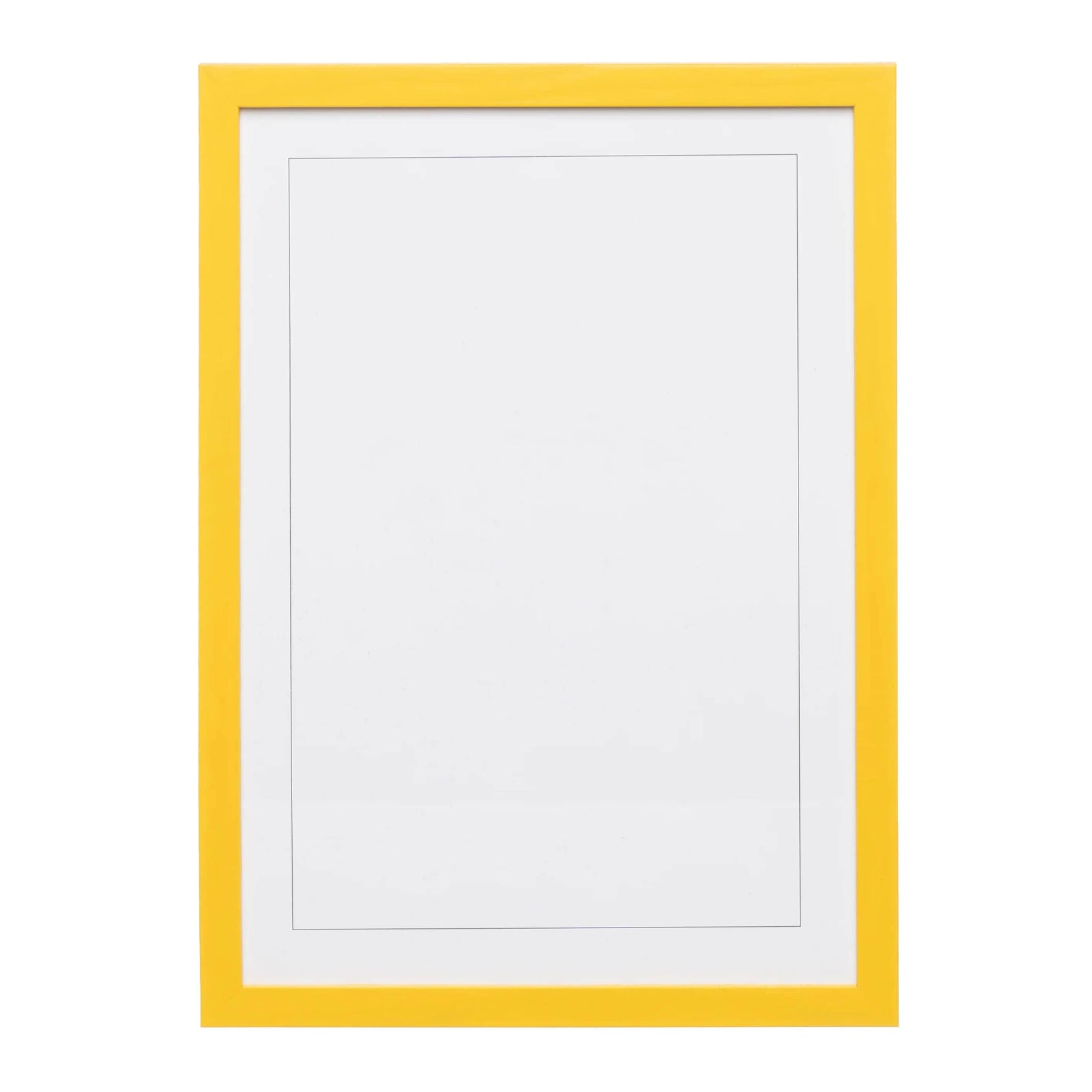 Naples Yellow Solid Wood Frame