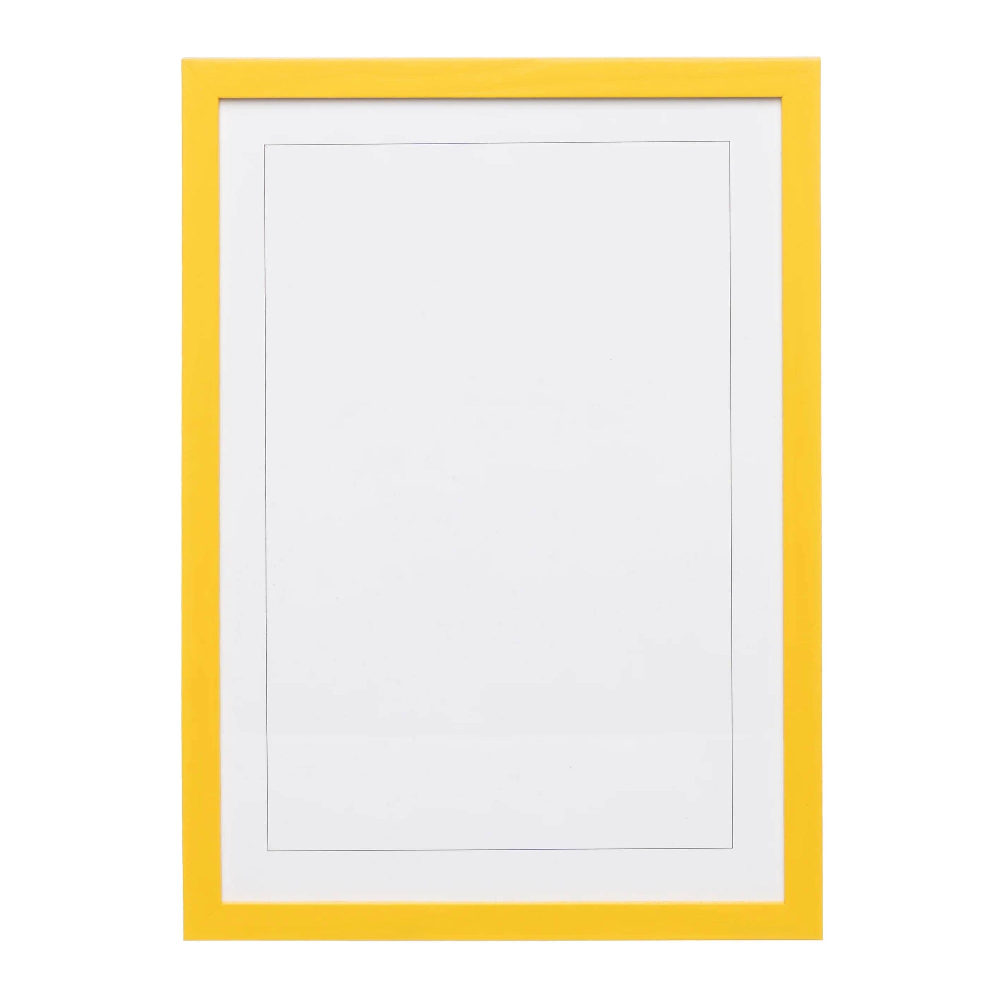 Naples Yellow Solid Wood Frame