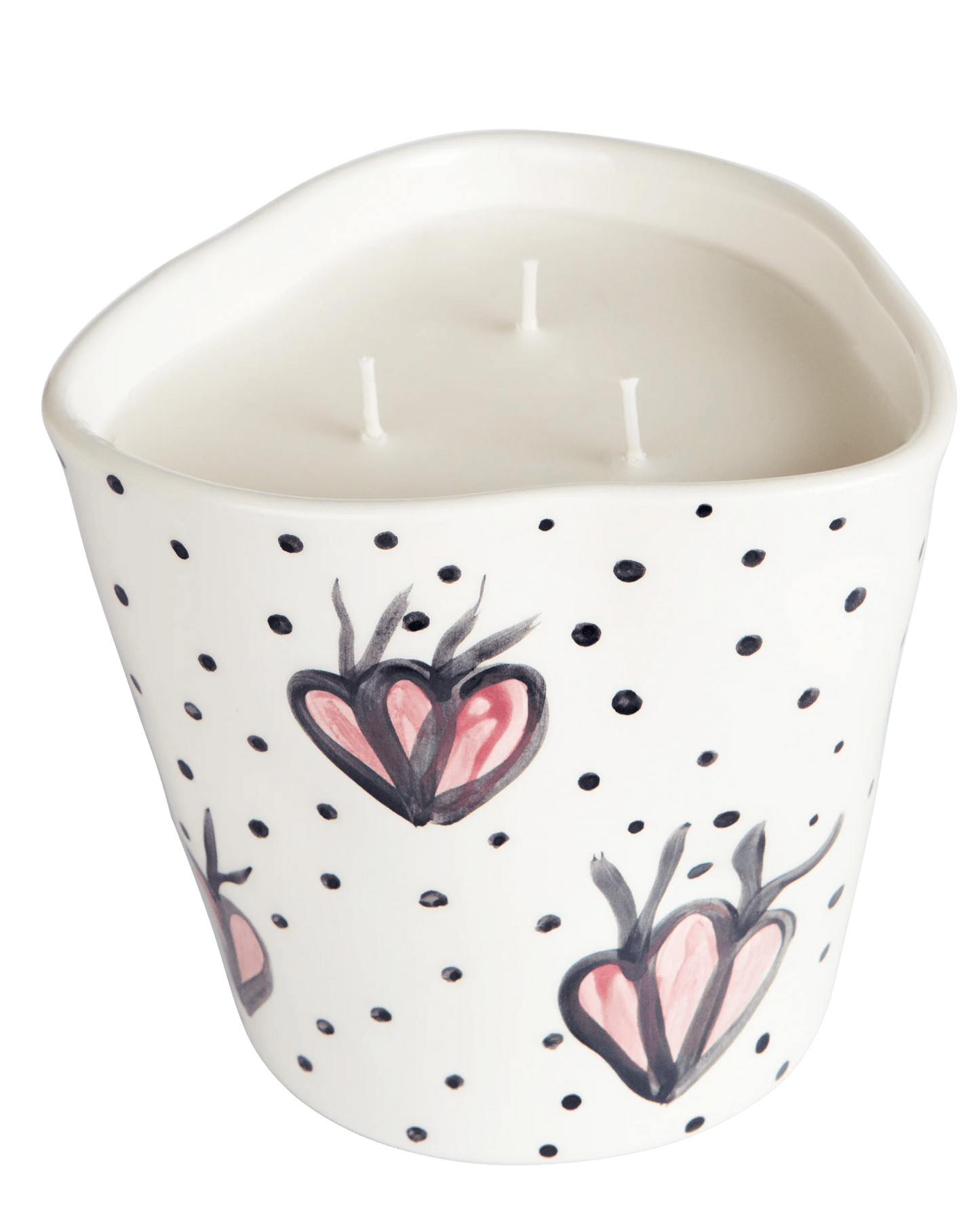 Corals & Dots Candle