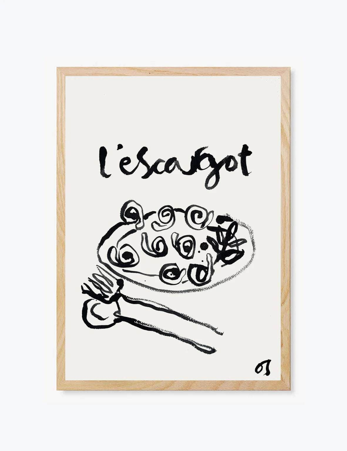 L'Escargot | Wall Art Print