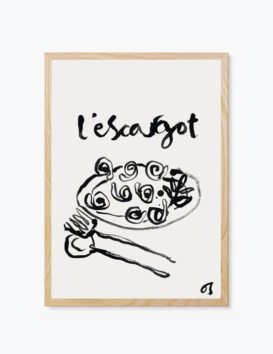 Load image into Gallery viewer, L&amp;#39;Escargot | Wall Art Print
