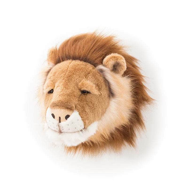 Cesar the Lion Wall Mounted Plush Head