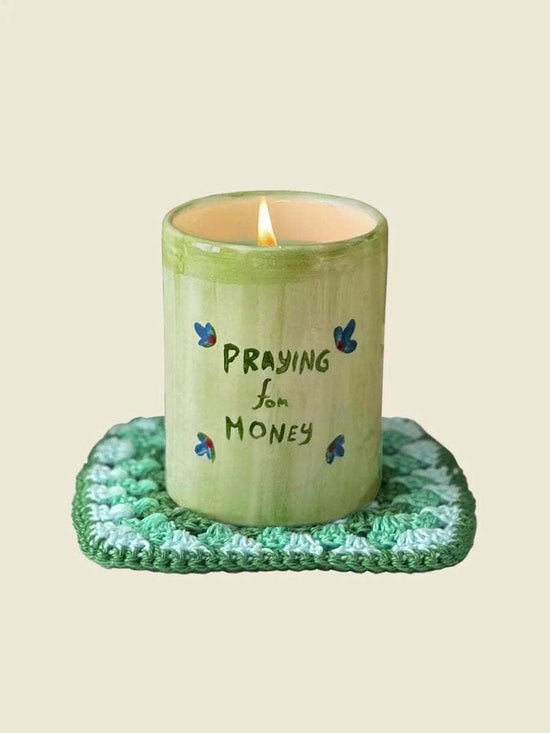 Praying for Money Candle
