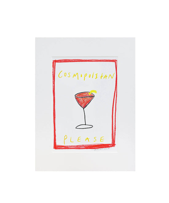 Cosmopolitan Please Art Print